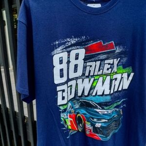 Alex Bowman #88 Axalta Car & Number Adult T-shirt